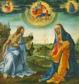 La Intervención de Cristo y María Christian Filippino Lippi